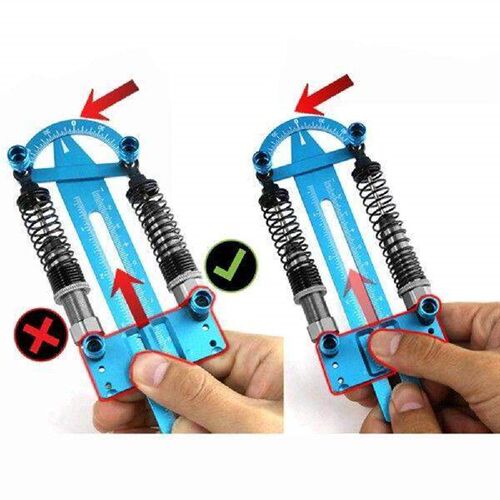 Metal Shock Absorber Ruler Shock Synchronizer RC Car Tool
