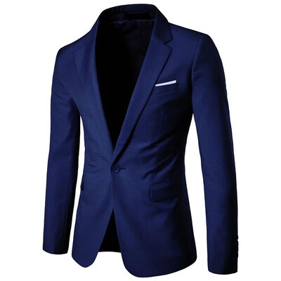 Casual Mens Suit Coat Small Blazers Single Suit