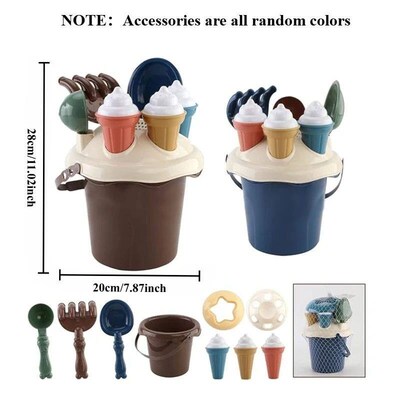 Kids each Toy Digging Sands Tool Sand Toys Set with Shovel R