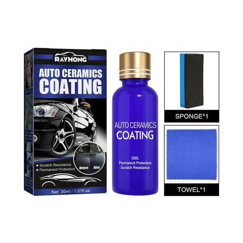 Rayhong Car Crystal Coating Liquid - Cleans, Removes Stains,
