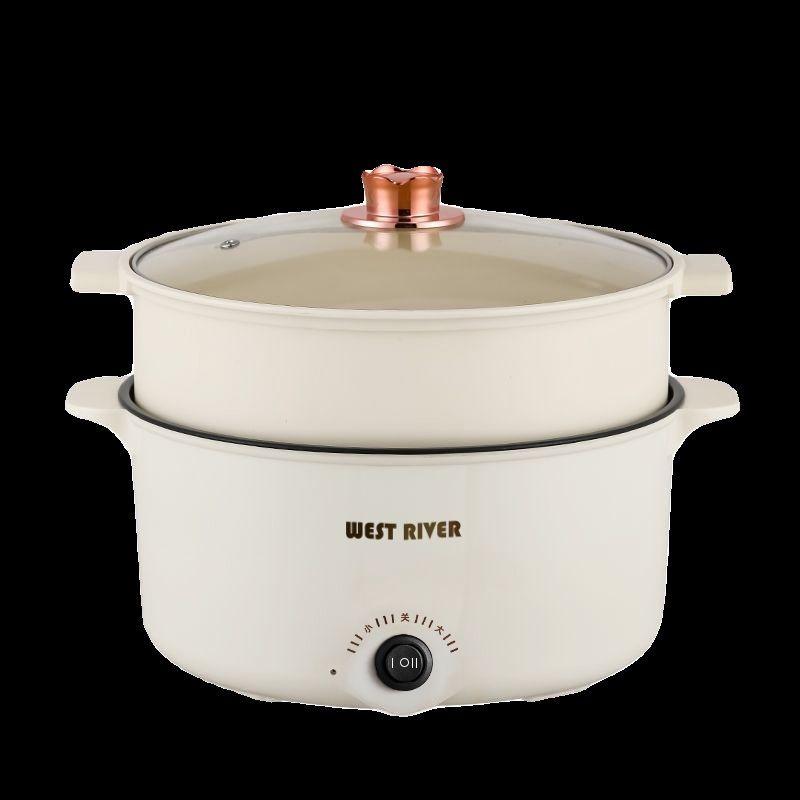 德国全自动电火锅一体炒菜电炒锅多功能料理锅蒸煎炒涮不粘电煮锅,厨房电器,电煮锅,淘宝优惠券,粉丝福利购,淘宝优惠卷