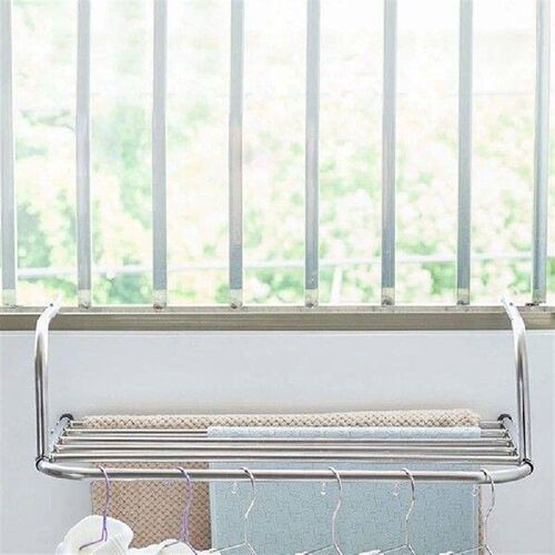 Stainless Steel Folding Drying Rack Collapsible Dry Hanger