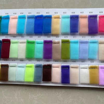 Custom Color 2021 Lavender/Pink/Blue A Line Tulle Long Prom