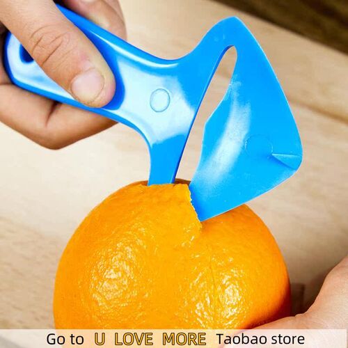 Multi-functional Plastic Orange Peel Candy Color Orange Lemo