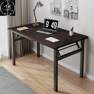 Simple bedroom long computer desk study writing bar table