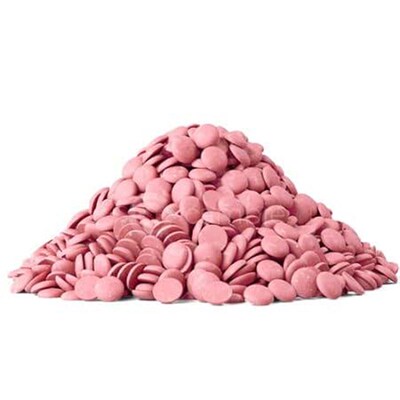 Cambie Belgian Ruby Chocolate Couverture 33%  1 lb of Be