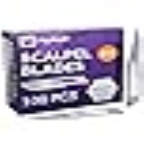 Pack of 100 Disposable Surgical Blades 11, Size 11 Scalpe