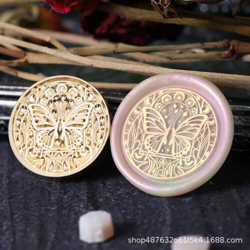 Animal Seal Wax Stamps Head Zinc Alloy Rabbit Bee Pattern Fo