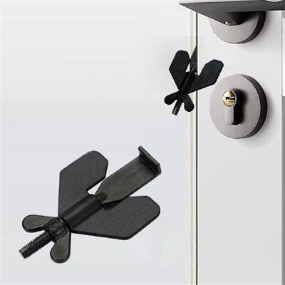 Adjustable Door Lock Additional Privacy Home Security Door