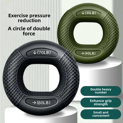 Grip strength device silicone grip ring for men and women pr
