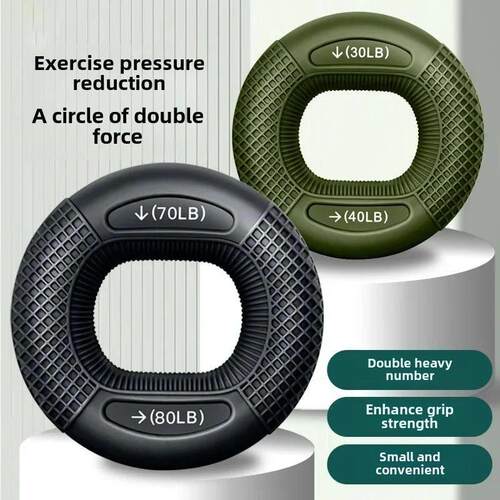 Grip strength device silicone grip ring for men and women pr