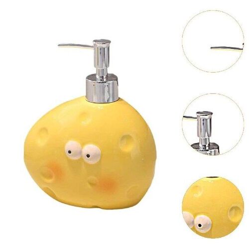 Ceramic Soap Dispenser Lotion Dispenser with Pump Portable