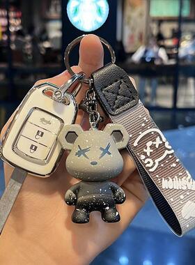 适用图片直板飞度汽车钥匙包套老款缤智锋范竞瑞哥瑞壳高档扣男女