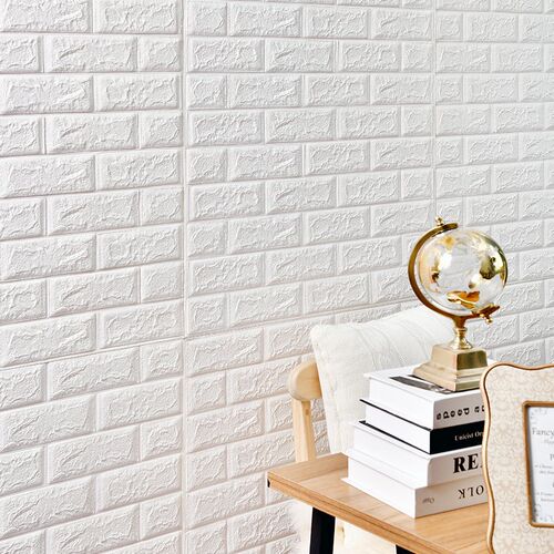 Self-adhesive wall sticker wallpaper bedroom warm cement wal