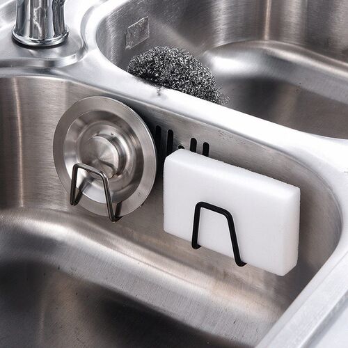 Kitchen Sponges Holder Self Adhesive Sink Sponges Drain Dryi
