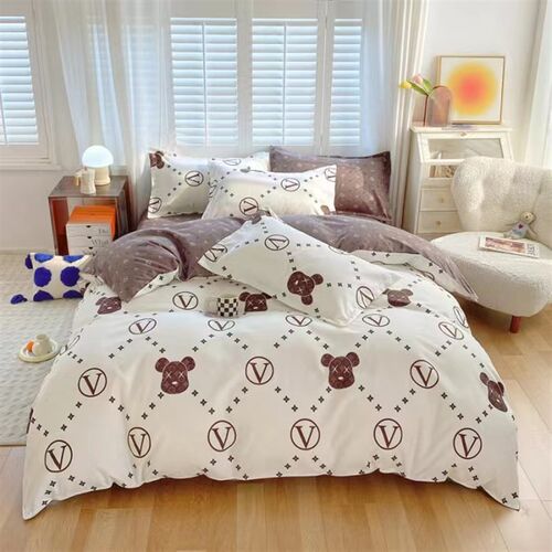 4pc bedsheet set bed sheet quilt blanket duvet cover sets