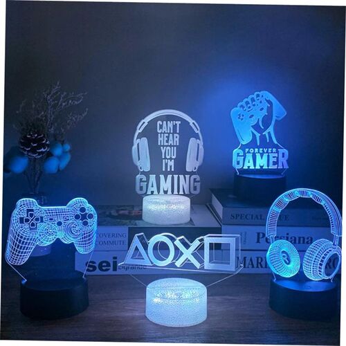 Led 3D Night Light Table Lamp Room Decor Night Light Home De