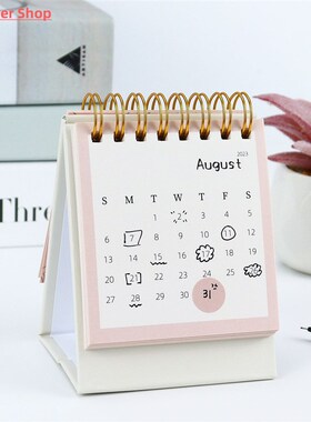 2024 Calendar Mini Coil Desk Calendar Daily Planner To Do Li