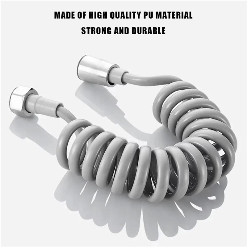 2m 3m 5m Spring Shower Hose Meters Water Plumbing Hose Plast图片