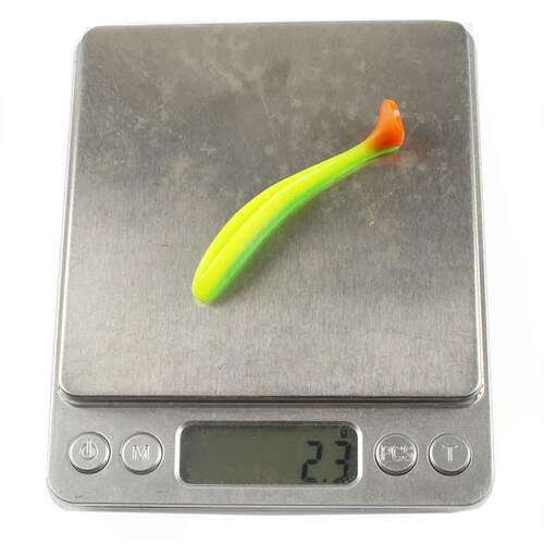5pcs/Lot Soft Lures 50mm 70mm T Tail Jigging Wobblers Fishin