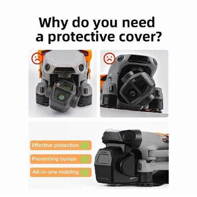 For DJI AIR 3S Drone Gimbal Lens Anti-scratch Protection