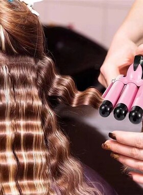 Hair Curling Iron 3 Barrel Wand electric hair curler 卷发器