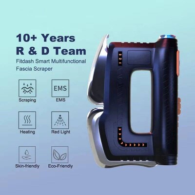 Fascia Gun Gua Sha Scraping Myofascial Massage Machine EMS R