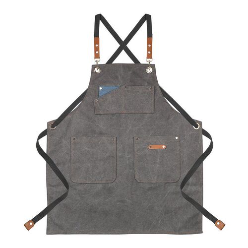 Home Sleeveless Aprons Canvas Kitchen Aprons For Cafes