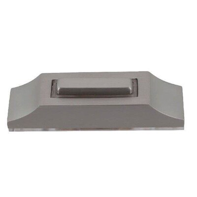 1pc Wired Doorbell Button With LED Light Zinc Alloy