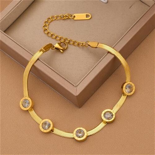韩版波西米亚钛钢不掉色手链女手饰 Titanium Bracelet women