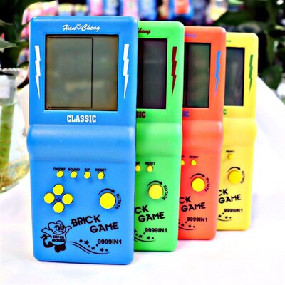 Classic Retro Handheld Game Players for Tetris Console Large
