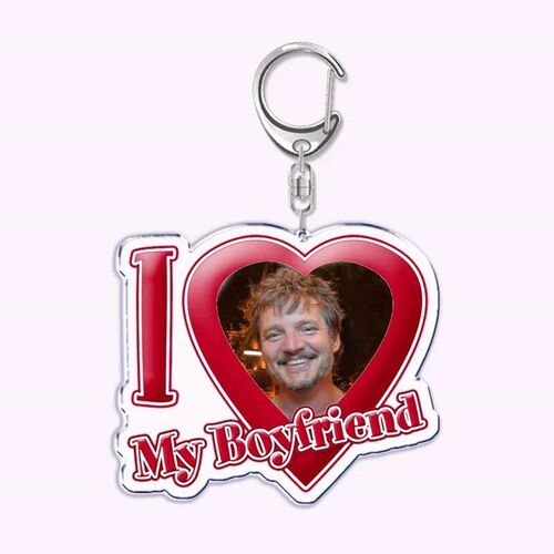 Game The Last of Us I Love My Boyfriend Girlfriend Keychain