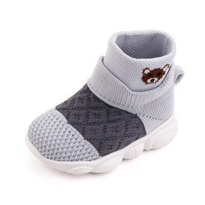 Baby Walker Shoes Spring Autumn Flyknit Breathable Infant Sh