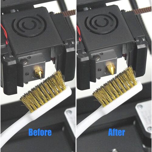 3D Printer Cleaner Tool Copper Wire Toothbrush Copper Brush