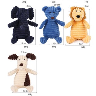 Squeaky Plush Dog Toys Pet Dog Toy Fa Fight Molar Vent Train