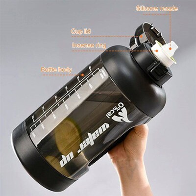 2000ml Air Flavored Water Bottle with Flavour Pod & Handle S
