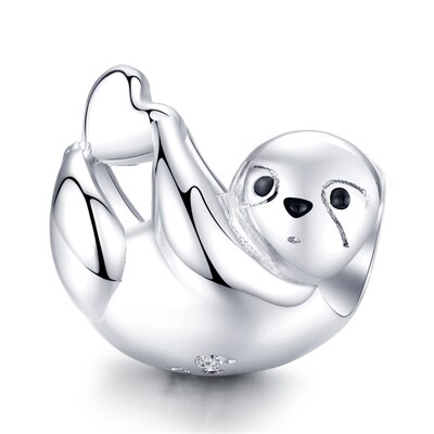 Bamoer Silver Color  Animal Charm Fit Bracelet or Necklace A