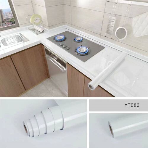 40cm Kitchen Self-adhesive Wall Adhesive Wallpaper Marble Pa