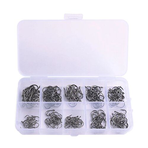 1000PCS Fishing Hooks Set High Carbon SteeNl Sharp Durable B