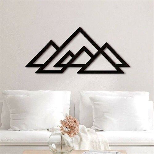 Wall Decoration Sticker Office Vintage Pictures Geometric