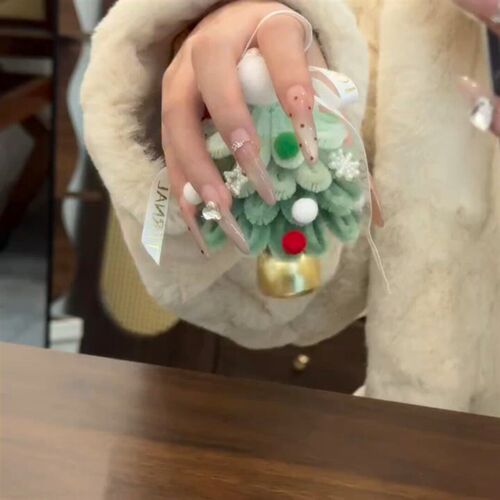 工厂好物扭扭棒耶诞树花环挂件全套2025耶诞节礼物送男女友手工di