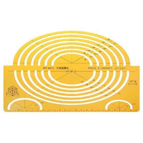 K Resin Flow Chart Symbol Drafting Template Ruler Stencil