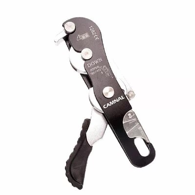 Heavy Duty Stop Descender for 9-12mm Rope Rock Climbing