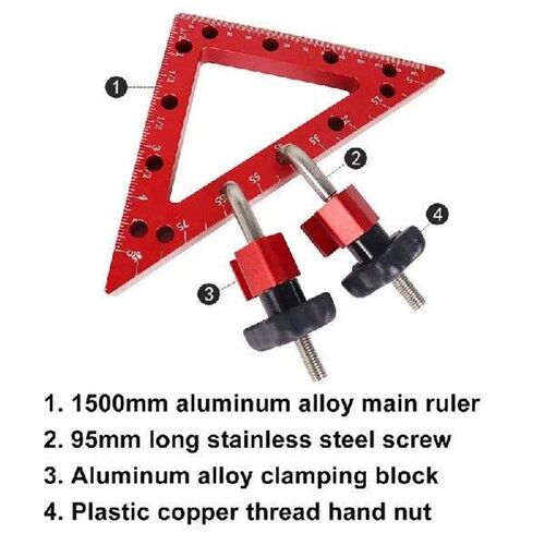 Corner Clamp Aluminum Alloy 90 Degree Corner Clamp Framing