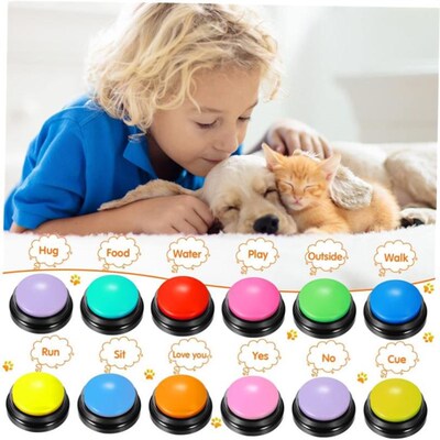 Pet Sound Box Recordable Talking Button Cat Voice Recorder T