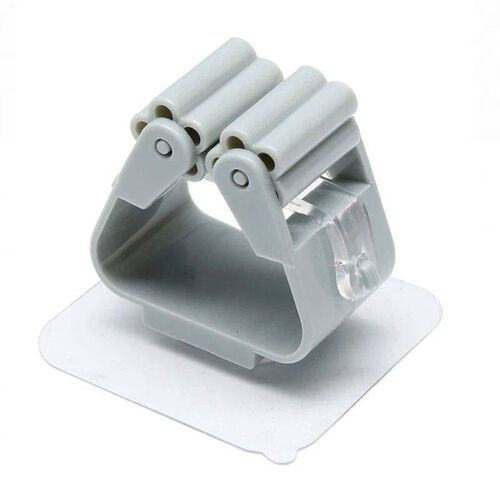 Bathroom Storage Rack Mop Holder Wall Mounted Mop Organizer