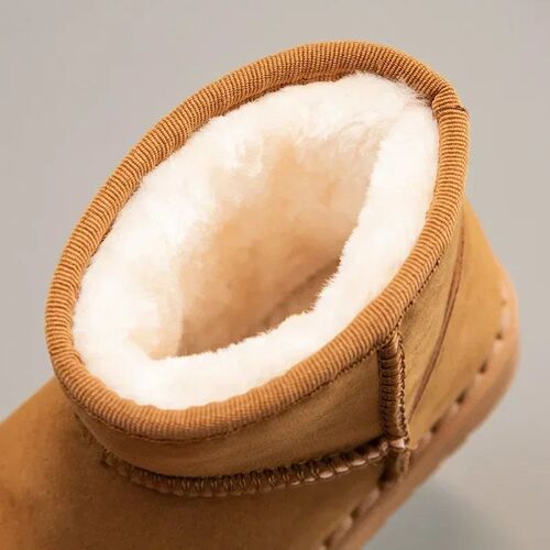 2-10Ages Kids Snow Boots for Winter 2024 New Cotton Shoe Ver