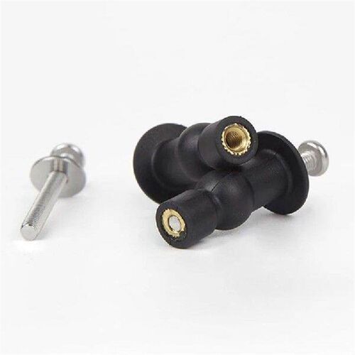 1Set Toilet Seat Screws Nut Cover Lid Top Fixing Blind Hole