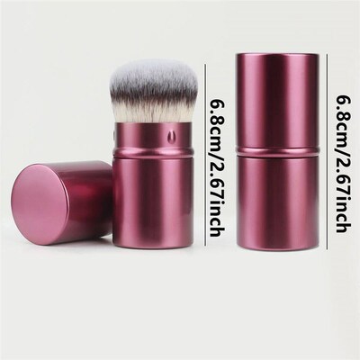 Retractable Kabuki Foundation Brush Travel Portable Multifun