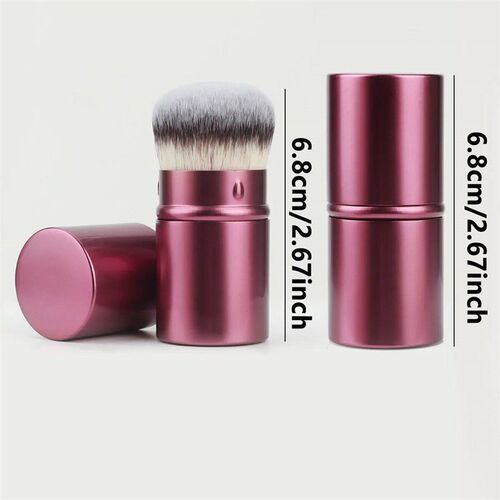 Retractable Kabuki Foundation Brush Travel Portable Multifun